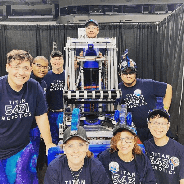 2021 Titan Robotics Texas Cup team
